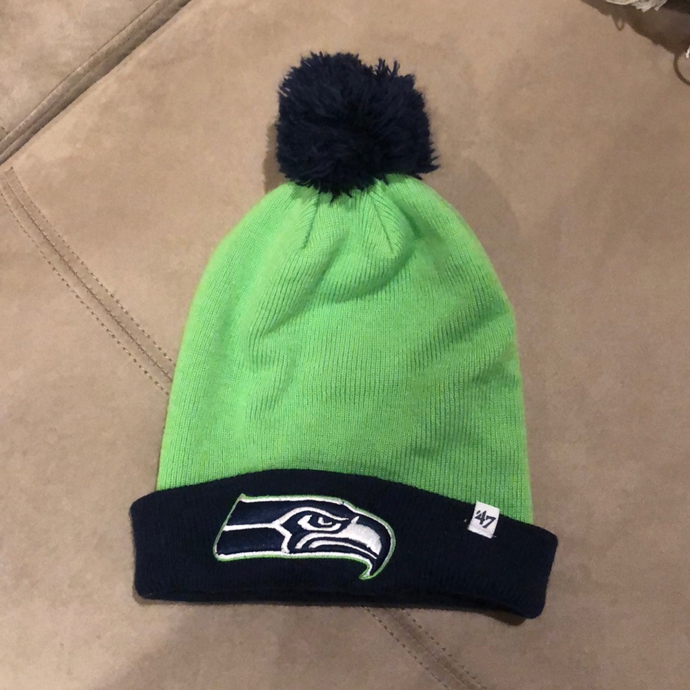 Seahawks beanie